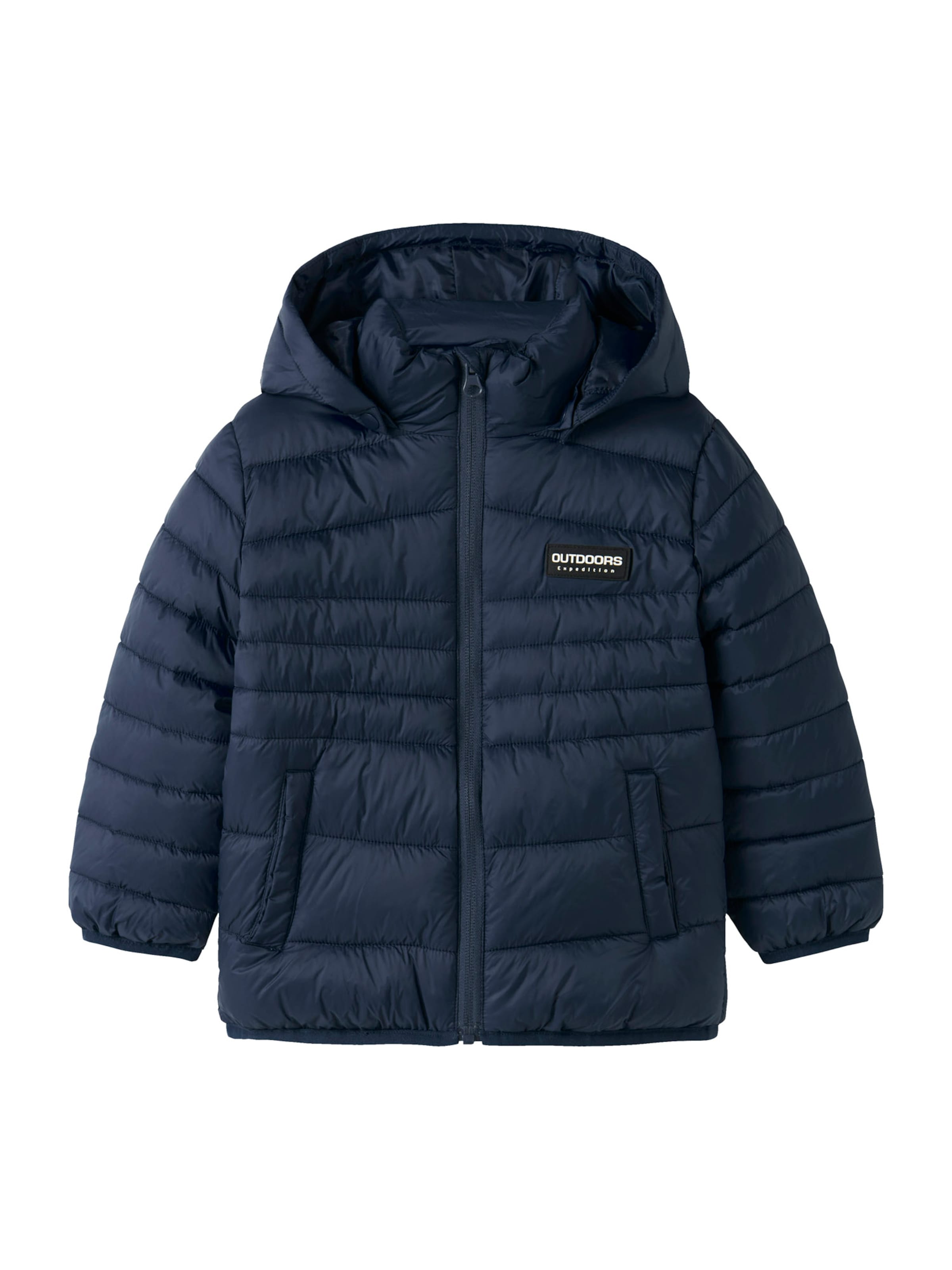 NAME IT Overgangsjakke 'NMMMarble' i blå: forside