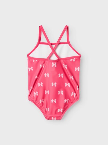 Costume intero 'NMFZille' di NAME IT in rosa