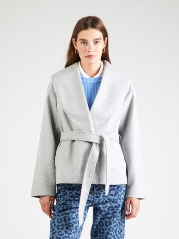 Manteau mi-saison 'ONLAUGUSTA' ONLY en gris : devant