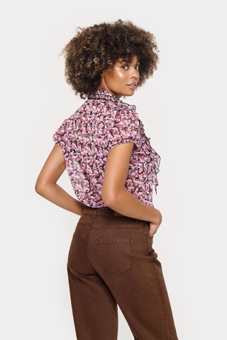 SAINT TROPEZ Bluza 'Lilja' | roza barva