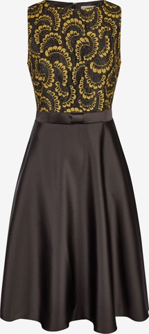 Robe de cocktail KLEO en noir : devant