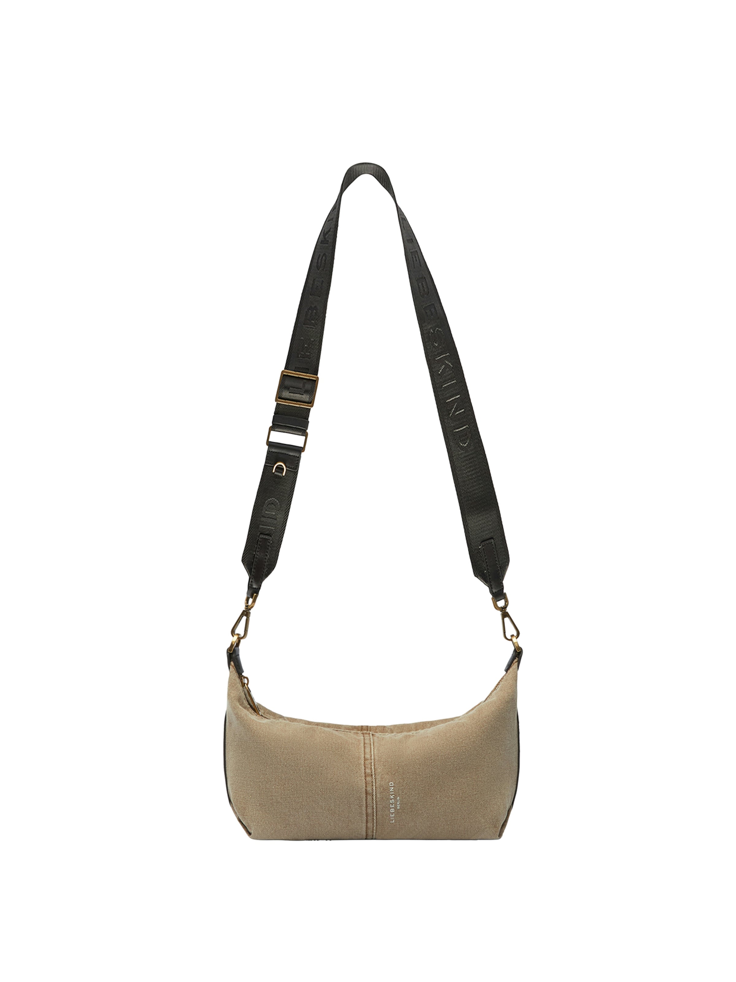 Sac bandoulière Liebeskind Berlin en beige : devant