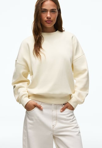Bershka Tréning póló - fehér: elől