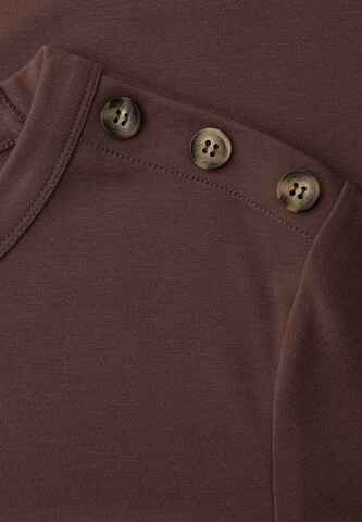 STREET ONE Kleid in Braun