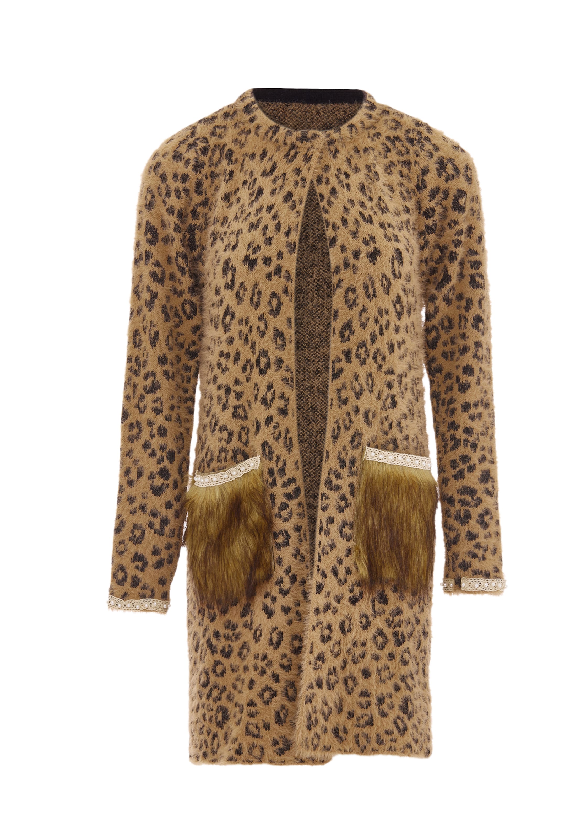 ruda faina Kardiganas: priekis