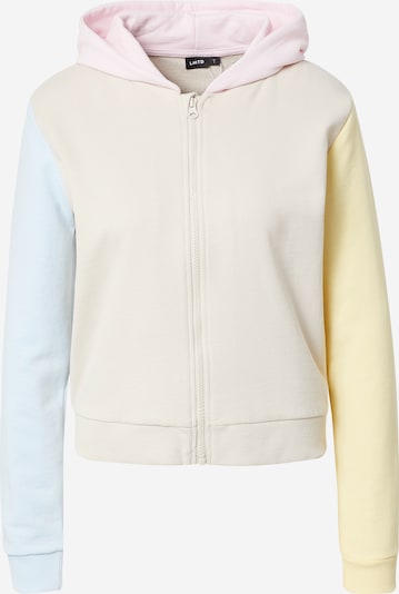 LMTD Bluza rozpinana 'DOCK' w kolorze beżowy / jasnoniebieski / jasnożółtym, Podgląd produktu