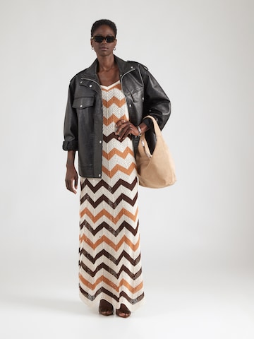 TOPSHOP - Vestido de malha 'FIONA' em cinzento