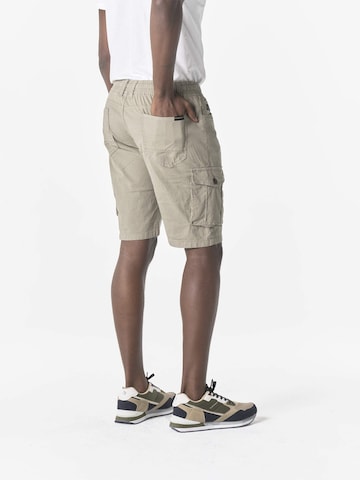 KOROSHI regular Τζιν cargo σε καφέ