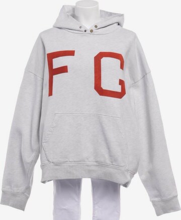 Fear of God Sweatshirt / Sweatjacke L in Grau: predná strana