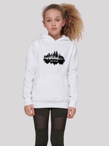 F4NT4STIC Sweatshirt 'Cities Collection - New York skyline' in Weiß: predná strana