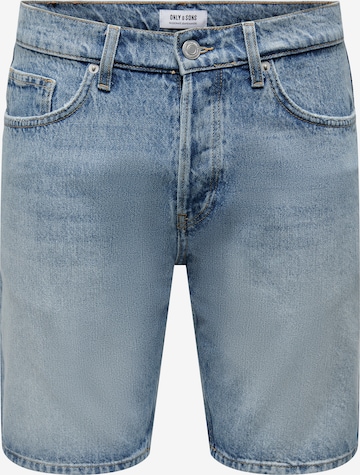 Only & Sons Regular Jeans 'ONSWEFT' in Blue: front