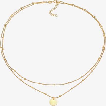 ELLI Halsband 'Geo' i guld