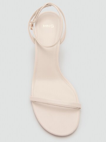 MANGO - Sandalias con hebilla 'PIA' en beige