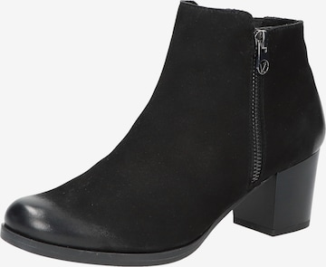 Bottines Venturini Milano en noir : devant