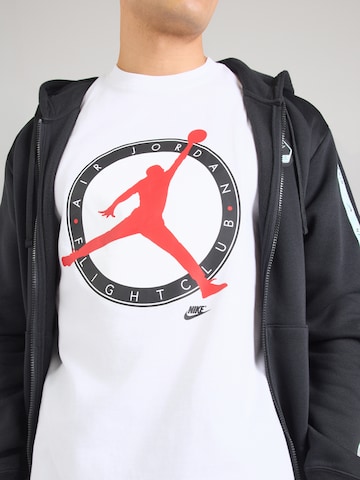 Tricou 'FLT CLB' de la Jordan pe alb