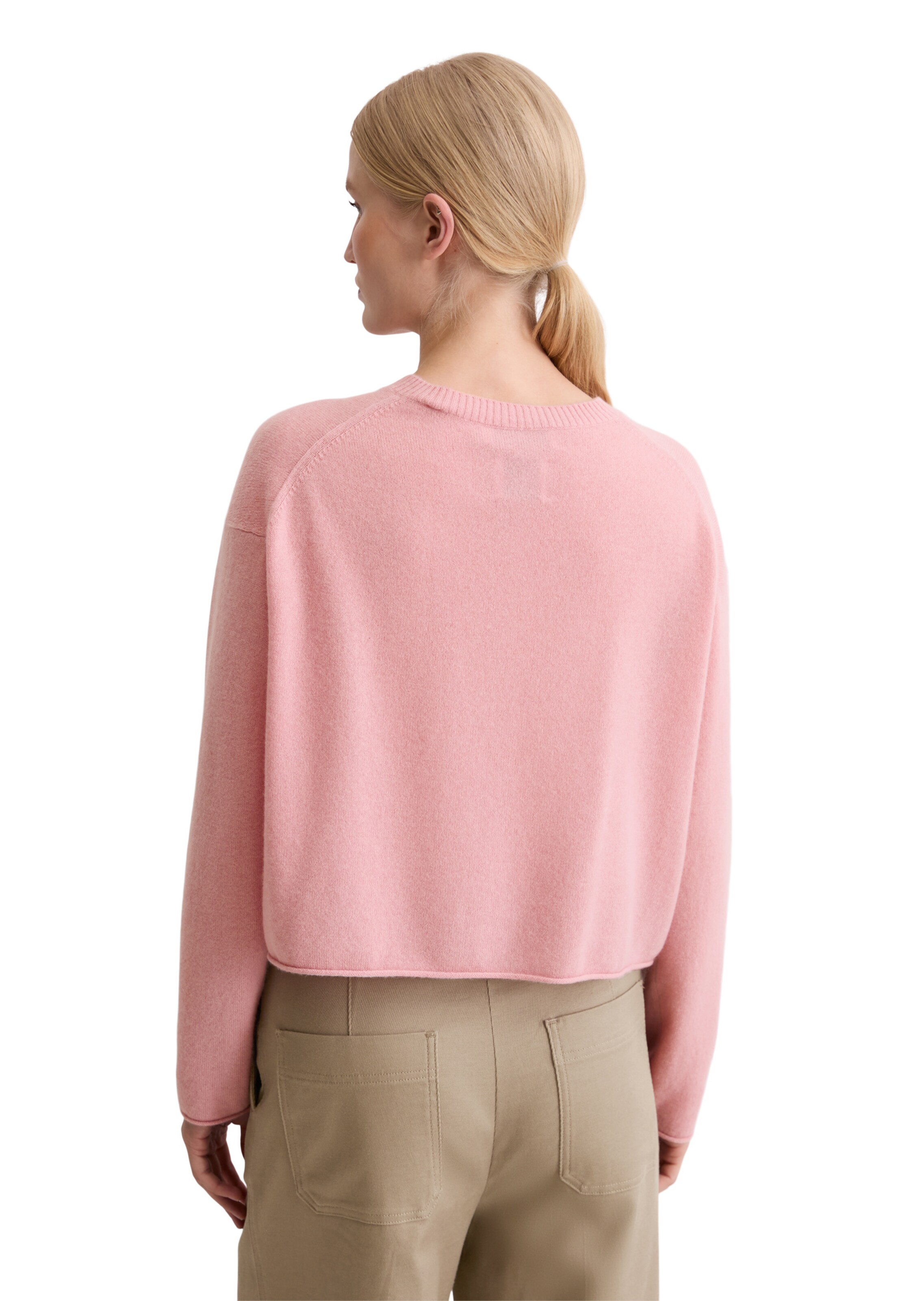 Marc O'Polo Gebreid vest in Roze