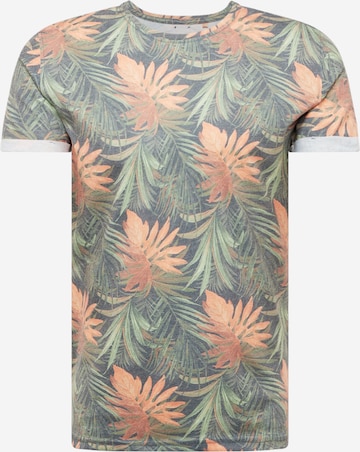 Key Largo - Camiseta 'LEAF' en Mezcla de colores: frente