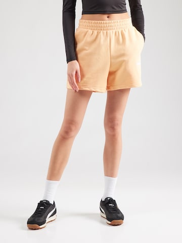 PUMA regular Παντελόνι φόρμας 'ESS Small No. 1' σε πορτοκαλί: μπροστά