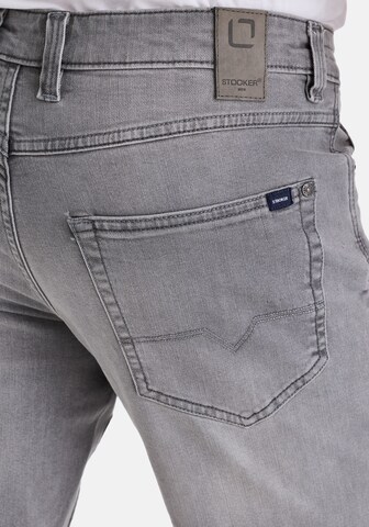 Stooker Men Slimfit Shorts in Silber
