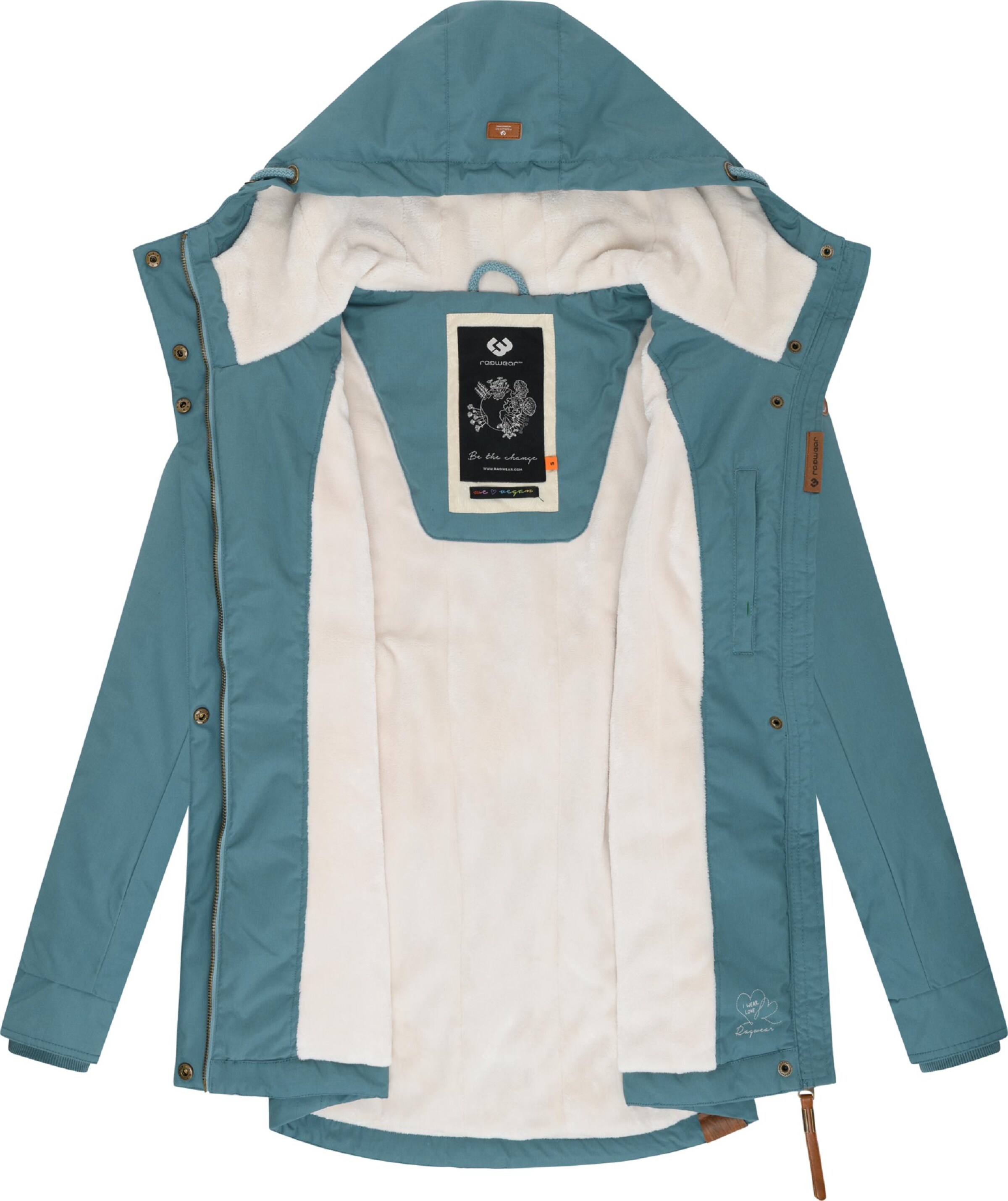 Ragwear Зимняя куртка в Синий