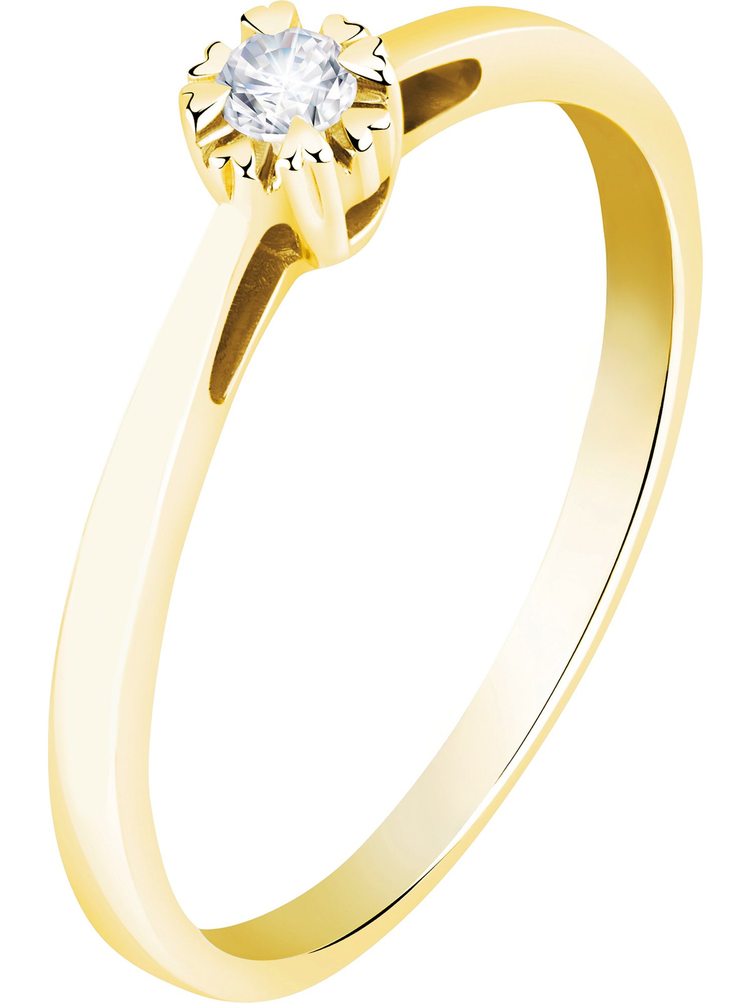 CHRIST Ring in Gold: front