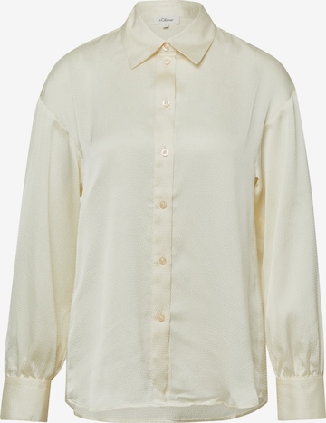 Chemisier s.Oliver en beige : devant