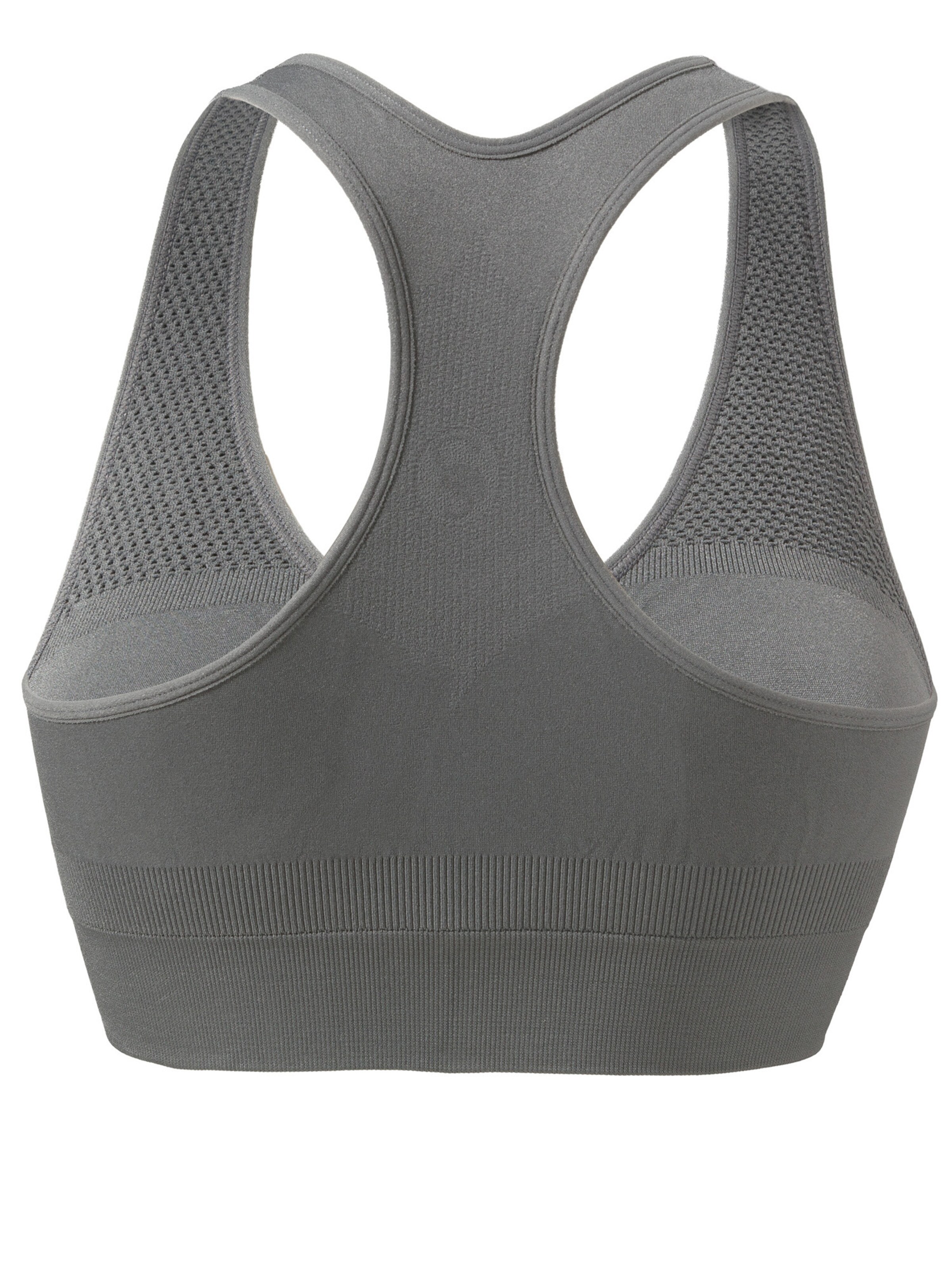 Stark Soul - Soutien Bustier Soutien de desporto em cinzento