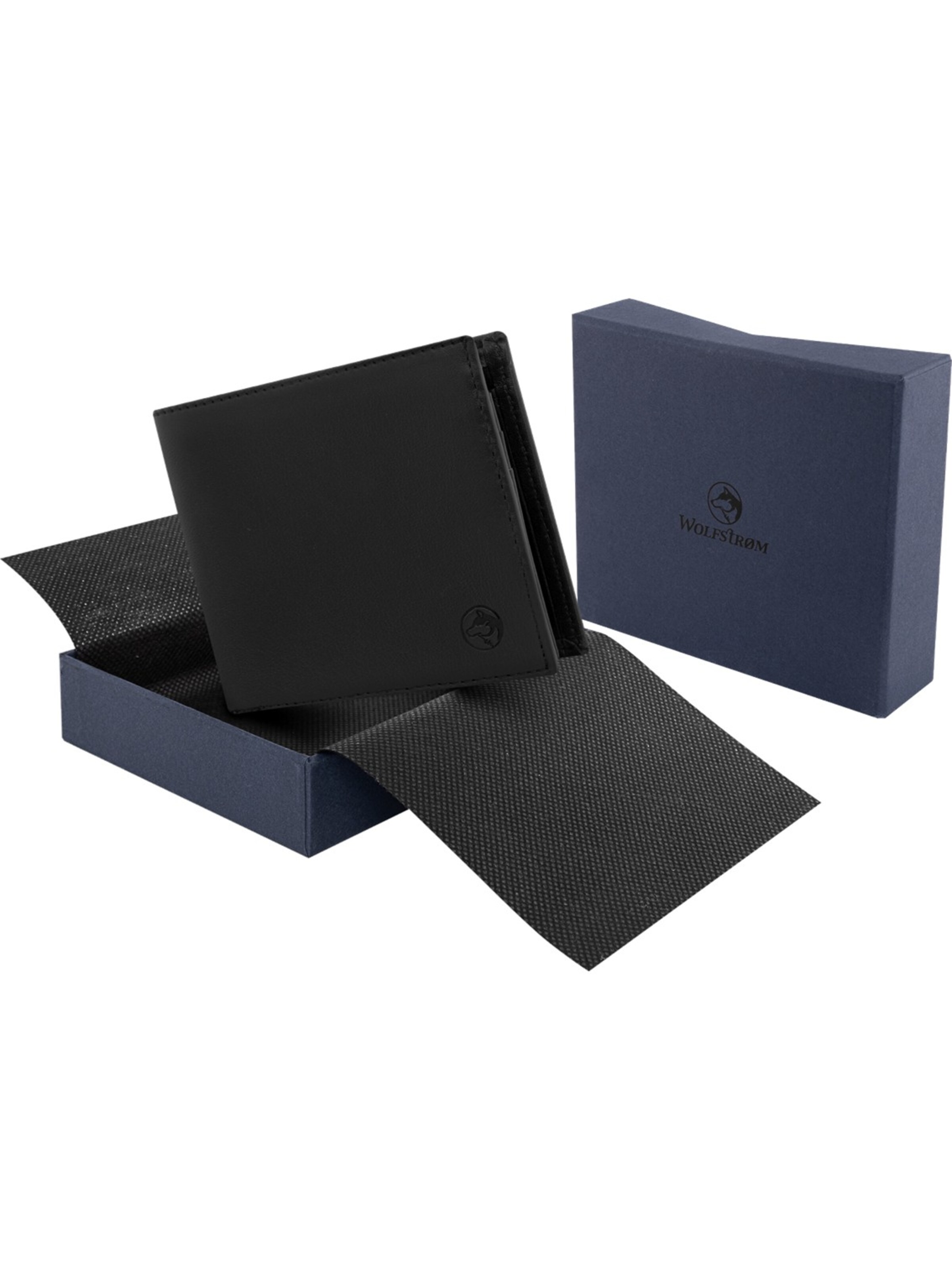 Wolfstrøm Wallet in Black