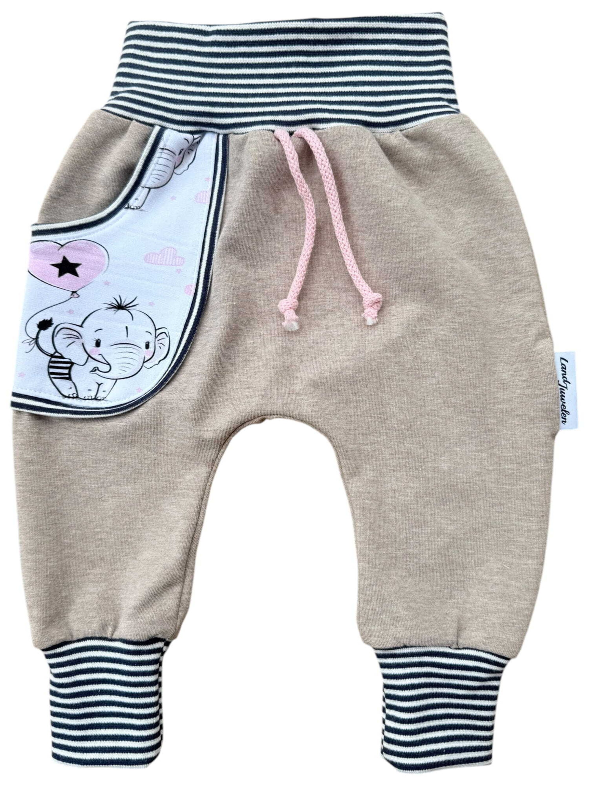 Effilé Pantalon Land-Juwelen en beige : devant