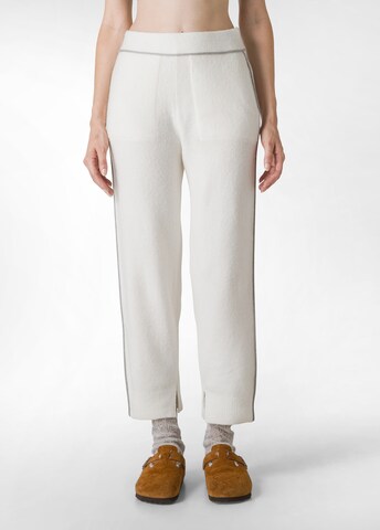 DEHA Loosefit Broek in Wit: voorkant