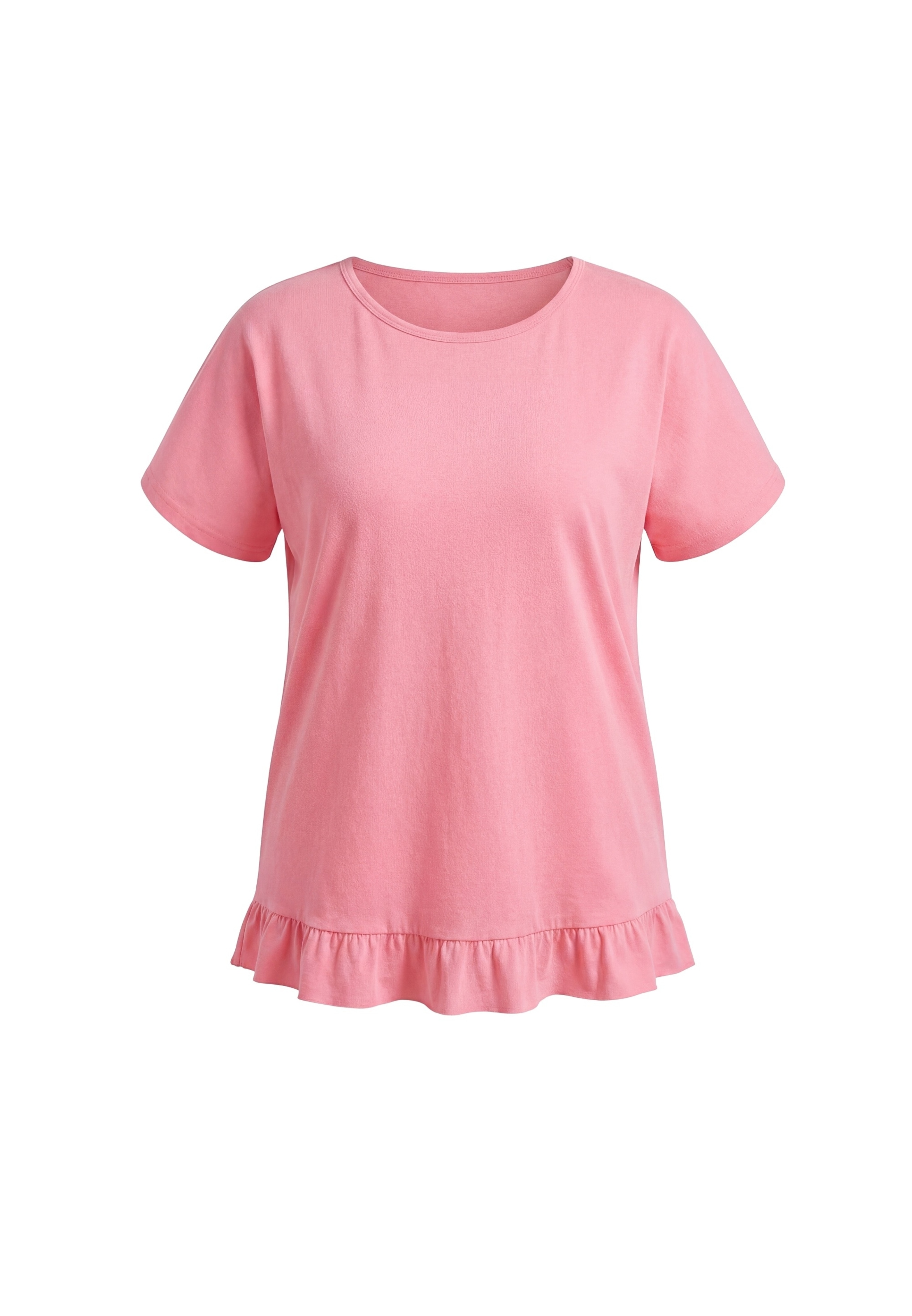 T-shirt usha BLUE LABEL en rose : devant