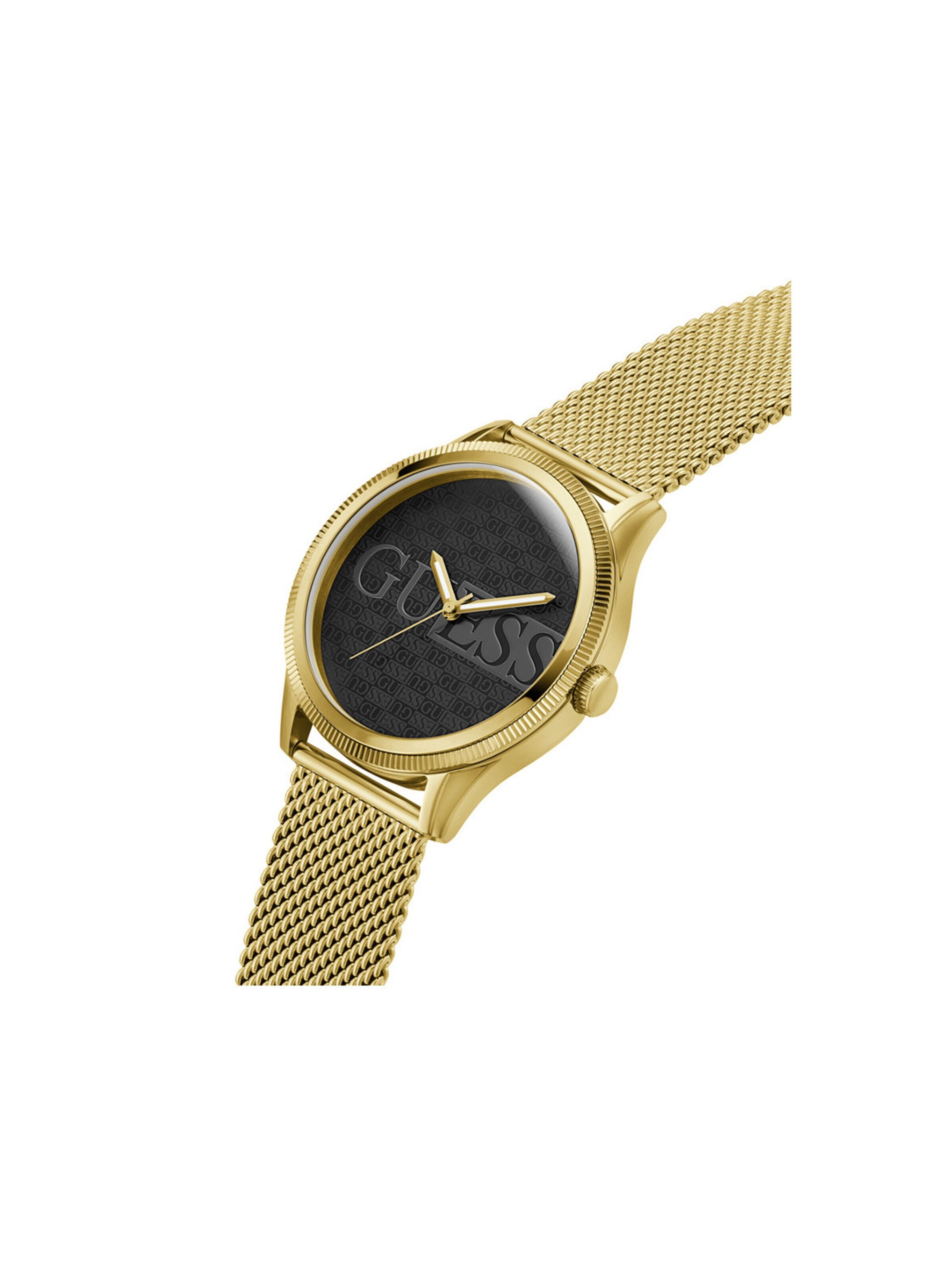 GUESS - Reloj analógico 'Montre Homme Guess Reputation  GW0710G2, boîtier en acier avec bracelet doré.' en oro