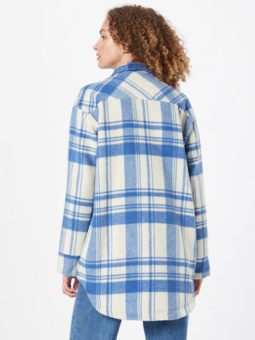 Veste mi-saison 'Pike Open Check' Neo Noir en bleu