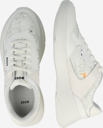 BOSS Orange Låg sneaker 'Dean' i beige