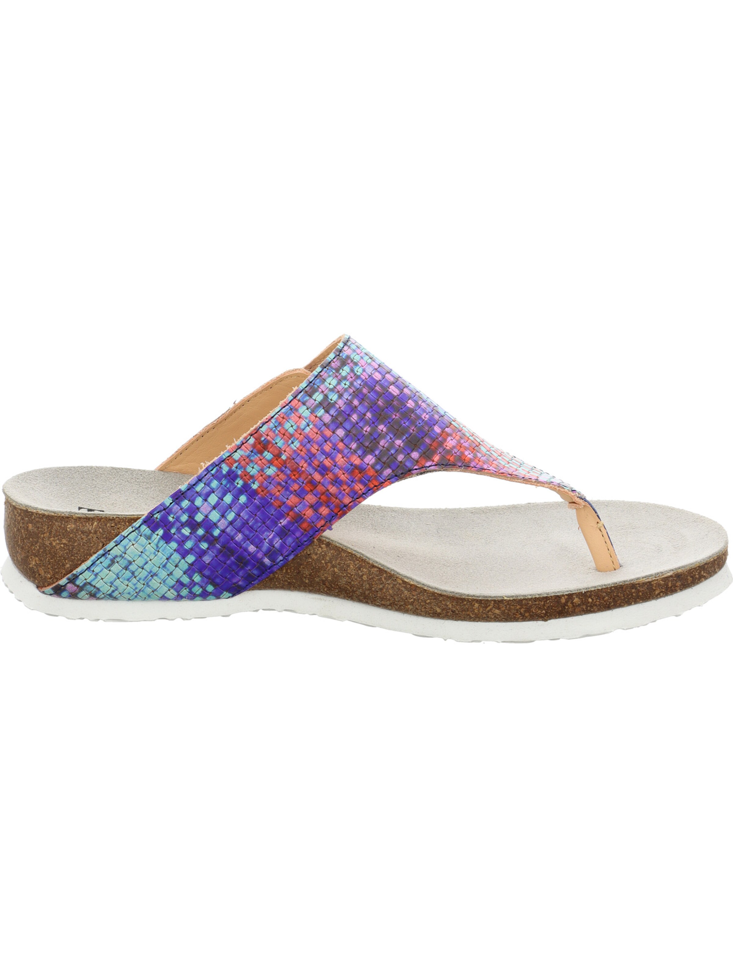 THINK! T-Bar Sandals 'Julia' in Blue