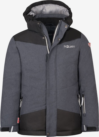 TROLLKIDS Winterjacke in Grau: Vorderseite