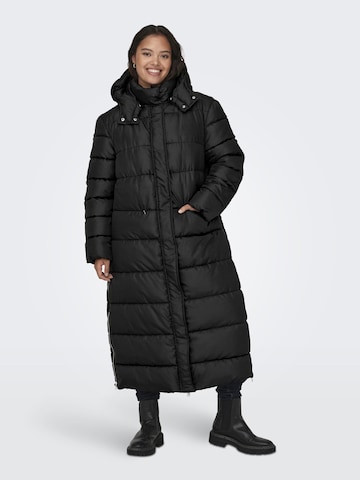 Manteau d’hiver 'Duran' JDY en noir : devant