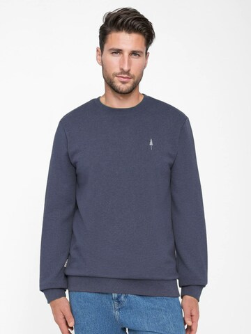 NIKIN Sweatshirt 'Tree' in Blue: front