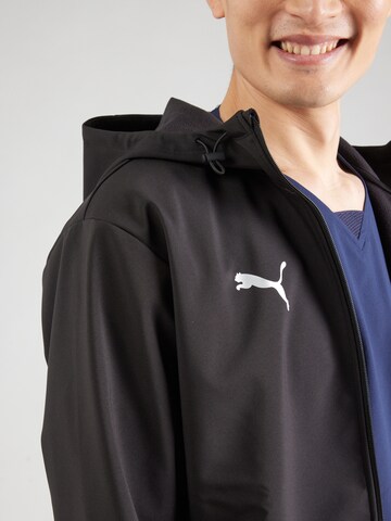 PUMA Trainingsjacke 'Team ADDITIONS' in Schwarz