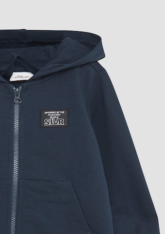 s.Oliver Sweatjacke in Blau