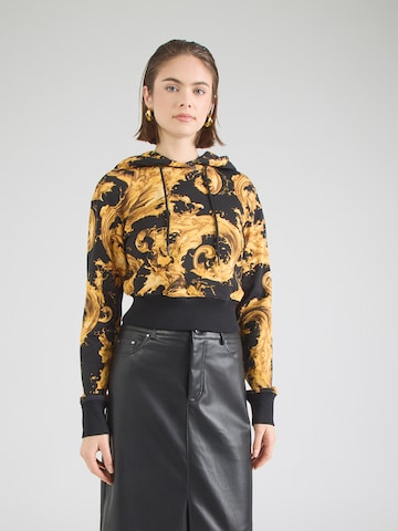 Sweat-shirt Versace Jeans Couture en noir : devant