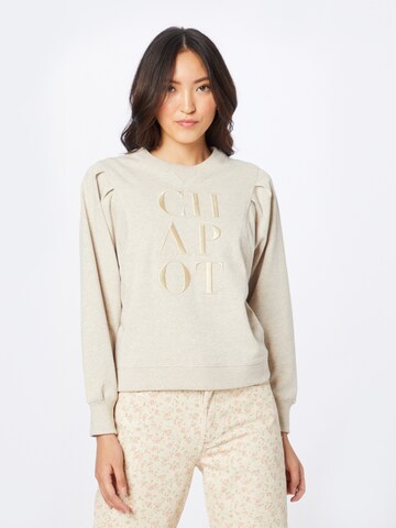 Fabienne Chapot Sweatshirt 'Neni' in Beige: front