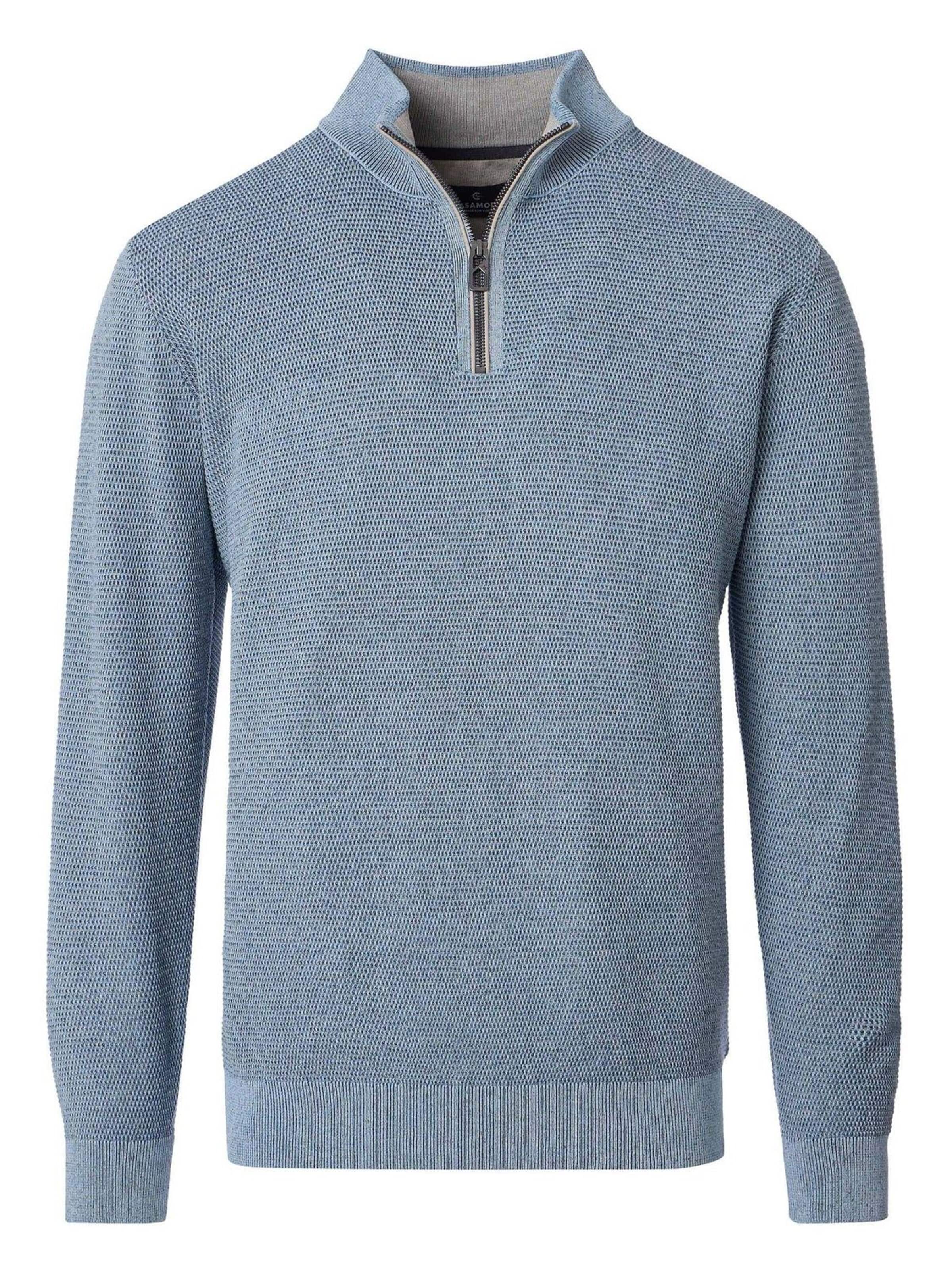 CASA MODA Trui in Blauw: voorkant