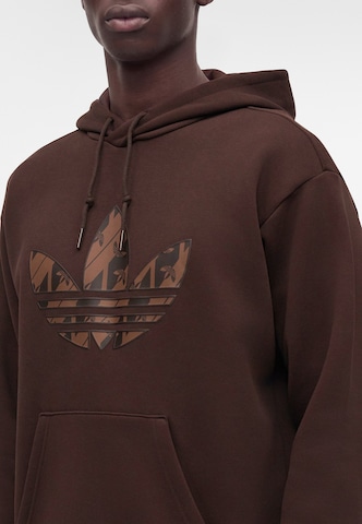 ADIDAS ORIGINALS Μπλούζα φούτερ σε καφέ: μπροστά