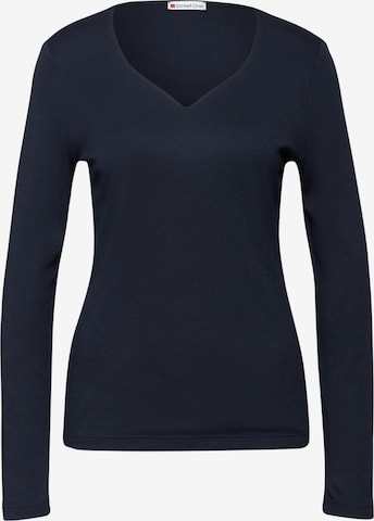 STREET ONE Shirt in Blau: Vorderseite