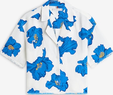 Chemisier TOMMY HILFIGER en blanc : devant