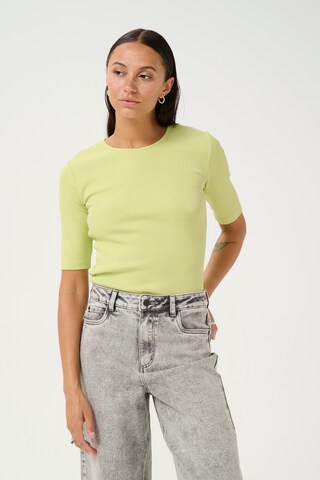 T-shirt 'Carna' Kaffe en vert : devant