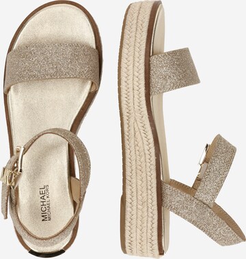 MICHAEL Michael Kors - Sandálias com tiras 'RICHIE ESPADRILLE' em bege