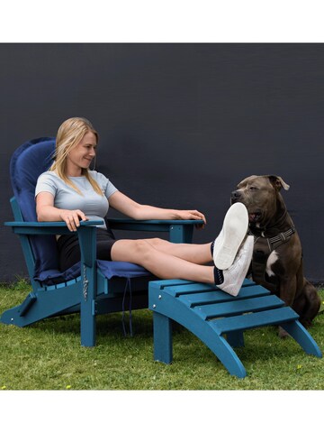 Aspero Gartenstuhl  'Adirondack' in Blau