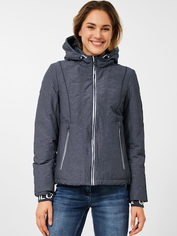 CECIL Performance Jacket in Blue: front